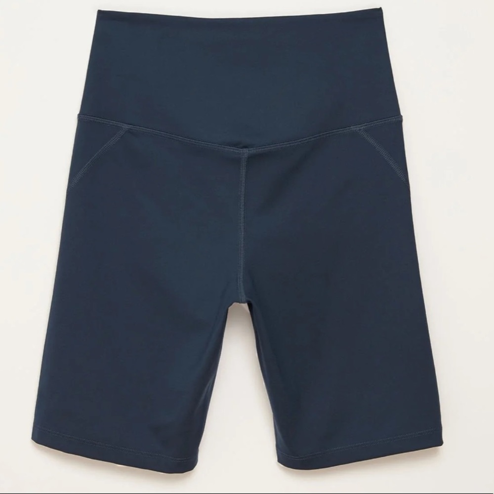 NWOT Girlfriend Collective High-Rise Bike Short, Size M